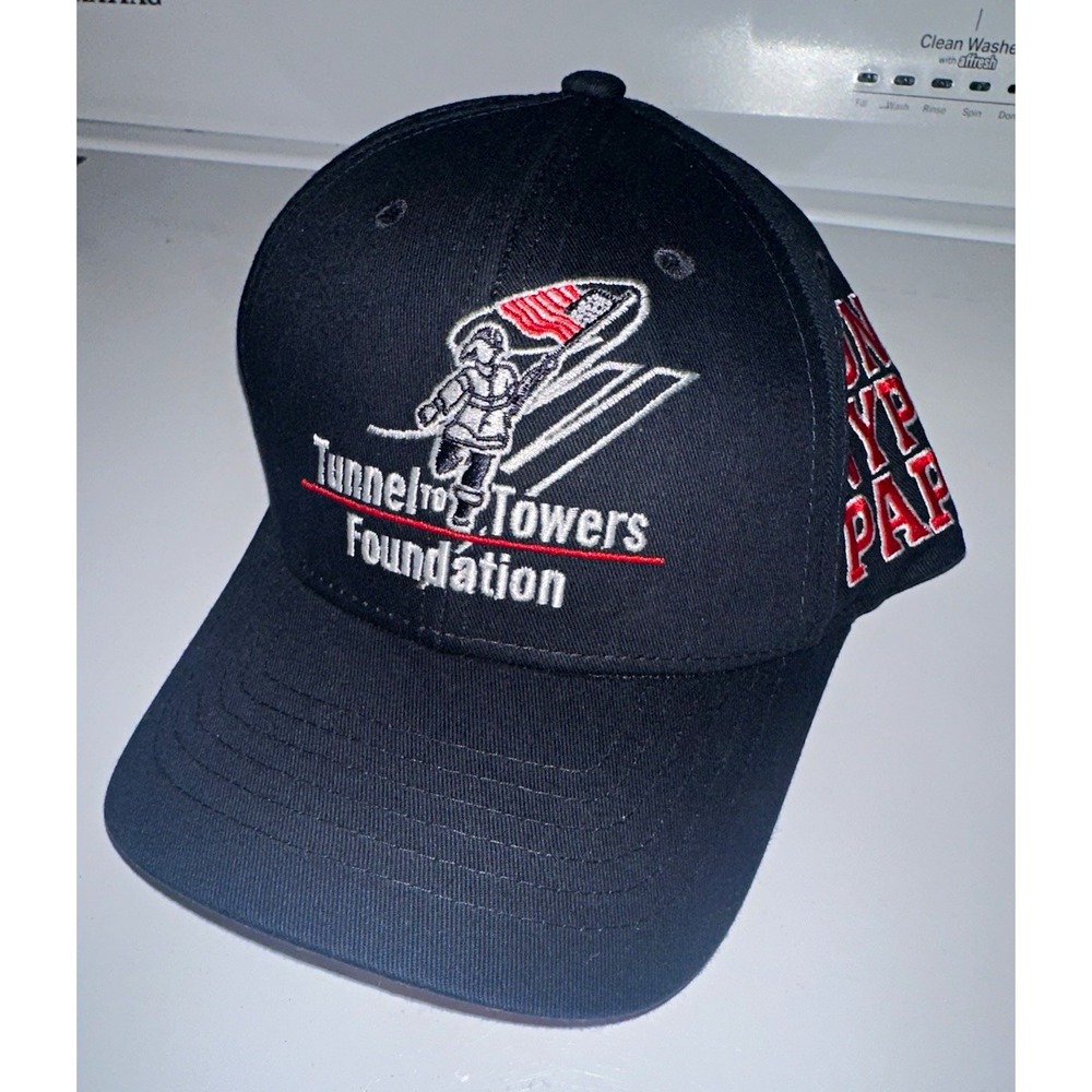 Tunnel to Towers 9/11 Hat FDNY NYPD PAPD Military Never Forget T2T Navy Rare